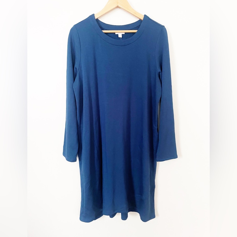 J Jill Pure Jill Knit Sweater Dress Size L NEW super soft!